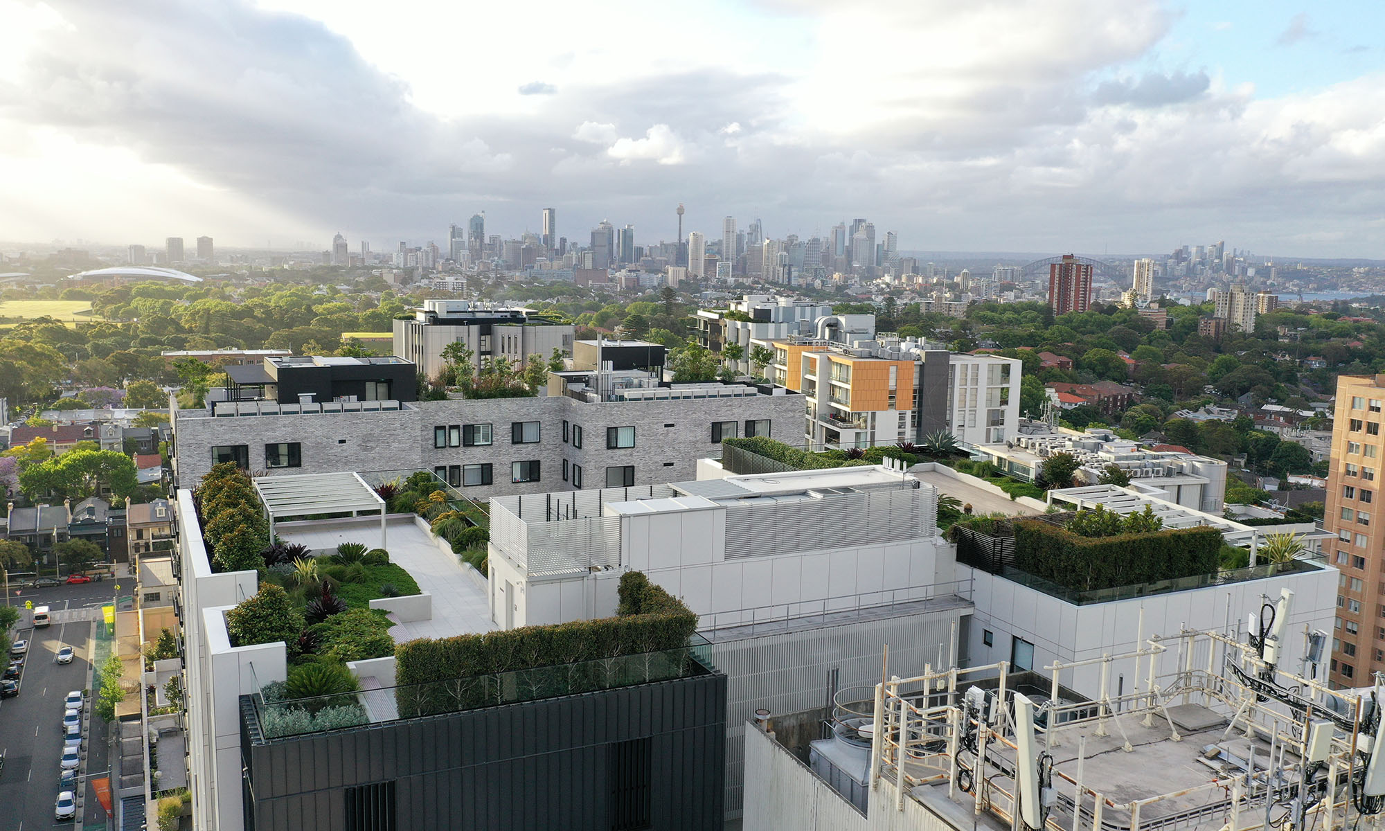 Bondi Central Development Desktop View